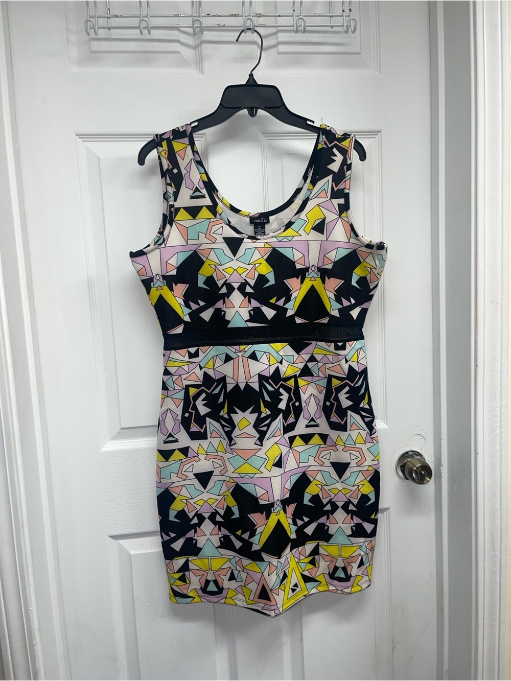 NWT Rue21 Colorful Geometric Print Tank Dress XL